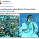Screenshot of Mamata Banerjee’s rally in West Bengal.